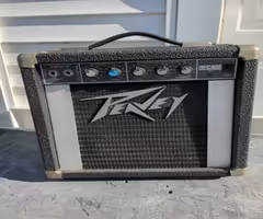 Vintage Peavey guitar amp.