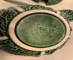 Bordallo Pinheiro Cabbage Plates