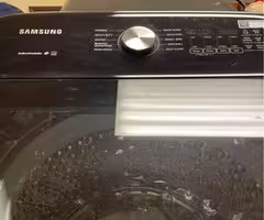 New Washer & Dryer