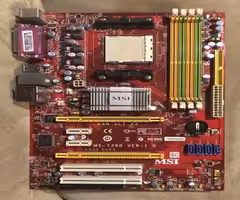 MSI K9N SLI V2 MS-7390 VER 1.0 SOCKET AM2 MOTHERBOARD (MBJ19)