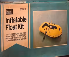 2 PASSENGER INFLATABLE FLOAT KIT(NEW IN BOX)