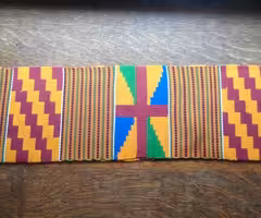 Authentic West African Kente Cloth