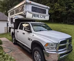 2019 Forest River Palomino Real-lite truck camper deer hunting