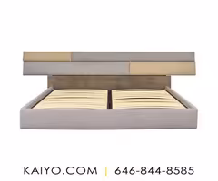 Huppe Plank Upholstered Platform King Bed (Was 5465)