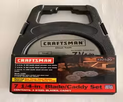 CRAFTSMAN 7 1/4' 3 PACK BLADES