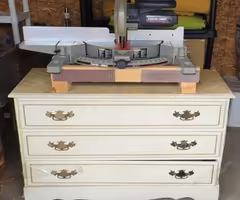 Porter Cable 12" Miter Chop Saw with base and stand