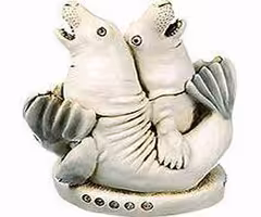 HARMONY KINGDOM Aria Amorosa (Seals) Figurine*