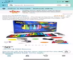 The Original Rainbow Piano. Roll Up Flexible Piano Keyboard for Kids